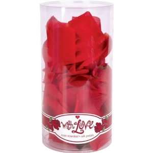  With Love Rose Scented Silk Petals