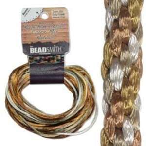   Neutrals Color Mix Satin Rattail Braiding Cord Arts, Crafts & Sewing