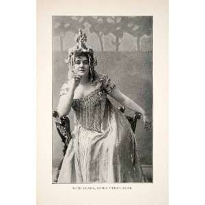  1903 Print Kuri Clara Comic Opera Star Vigszinhaz Comedy 