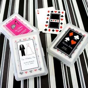  Themed Playing Cards with Personalized Labels Health 