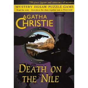   Puzzle Game: Death on the Nile (750 Piece Murder Mystery Puzzle): Toys