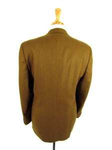 mens rust brown herringbone DANIEL CREMIEUX jacket blazer sport coat 