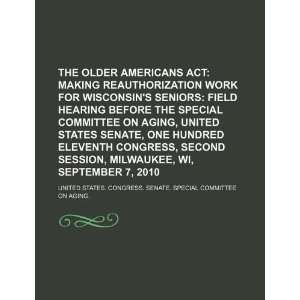   on Aging (9781234059705) United States. Congress. Senate. Books