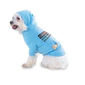 Warning: Daycare Provider with an attitude Hooded (Hoody) T Shirt with 