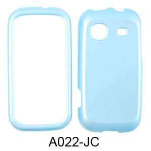   FOR SAMSUNG TRENDER M380 PEARL BABY BLUE Cell Phones & Accessories