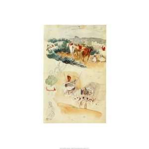  Album Du Voyage Au Maroc Eugene Delacroix. 16.00 inches 