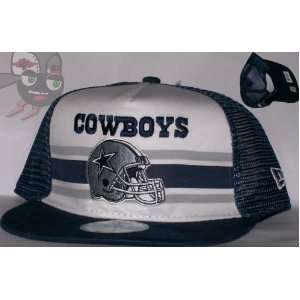  Cowboys Two Tone New Era Trucker Snapback Hat Cap