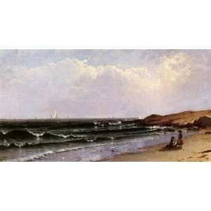 Hand Made Oil Reproduction   Alfred Thompson Bricher   32 x 18 inches 