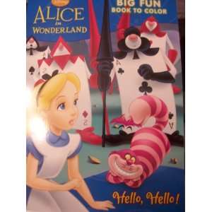  Disney Alice in Wonderland Coloring and Activity Book 
