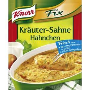   Fix creamy chicken with herbs (Kräuter Sahne Hähnchen) (Pack of 4