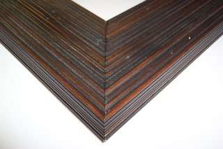 Black Walnut Barnwood Picture Frames Grungy Extra Wide  