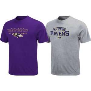  Baltimore Ravens Raise the Decibels 2 T Shirt Combo Pack 
