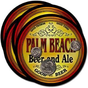  Palm Beach, FL Beer & Ale Coasters   4pk 