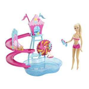  Barbie Puppy Water Park Playset Toys & Games