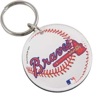   Atlanta Braves High Definition Team Logo Key Ring: Sports & Outdoors