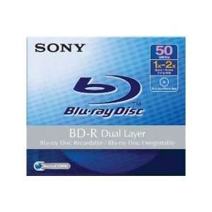  50G 2X Blu Ray Dual Layer Write Once Disc (1 pack 