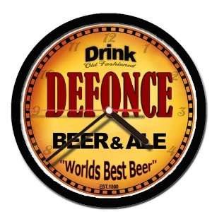  DEFONCE beer ale cerveza wall clock 
