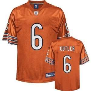  Chicago Bears Jay Cutler Alternate Orange Reebok Replica 