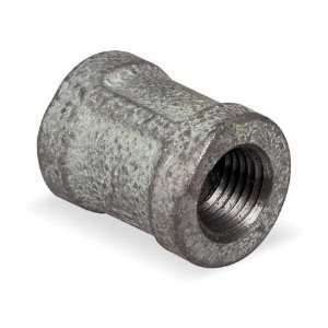 Black and Galvanized Malleable Iron Fittings Class 150 Coupling,1/4 In 