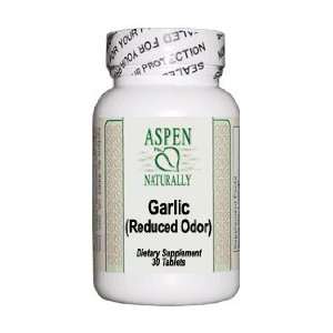  Garlic (Reduced Odor), 650 mg, 30 Tablets Health 