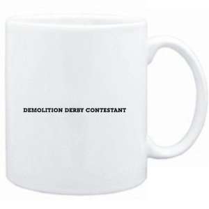  Mug White  Demolition Derby Contestant SIMPLE / BASIC 