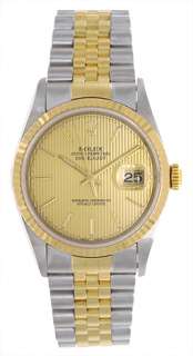 Mens Steel & Gold Rolex Datejust Watch 16233  