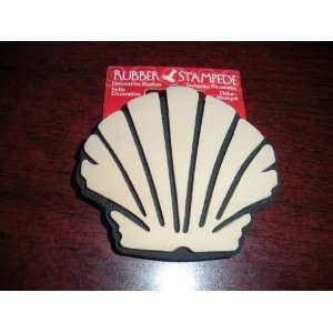  Rubber Stampede Scallop Shell Rubber Stamp (#72051) Toys 