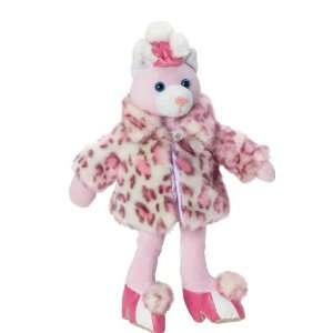  JooJoo Classy Pink Kitty Plush 14   26257: Toys & Games