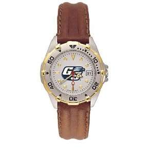 Georgia Southern Eagles Ladies All Star Watch w/Leather Band:  