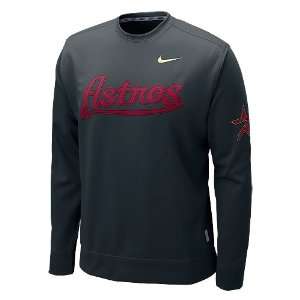 Houston Astros KO Therma FIT Crew Sweatshirt by Nike