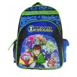  Ben 10 Backpack   Ben 10 Alien Force School Bag: Toys 