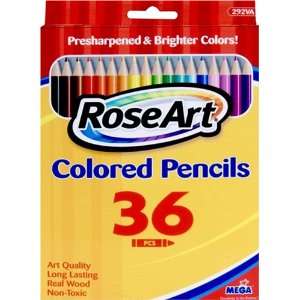 RoseArt Presharpened Colored Pencils (292) Toys & Games