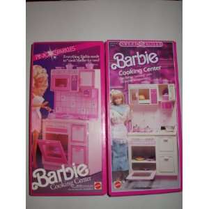   Barbie Cooking Center (Pink Sparkles or Sweet Roses): Everything Else