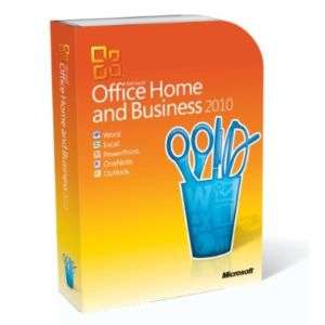 NEW Microsoft Office Home and Business 2010 Retail Box  