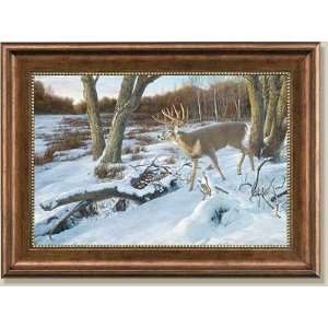  Ron Van Gilder   Last Light   Whitetail Deer Canvas Giclee 