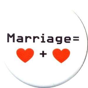  Marriage equals heart plus heart