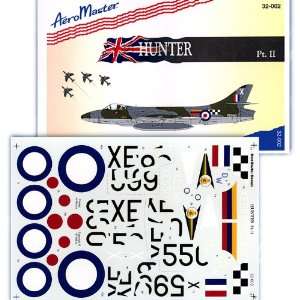  Hawker Hunter, Part 2 RAF (1/32 decals) Toys & Games