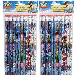  Toy Story #2 Pencils   12 Per Pack [2 Packs]: Toys & Games