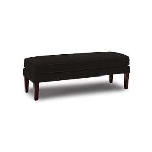  Williams Sonoma Home Cortland Bench, Faux Suede, Chocolate 