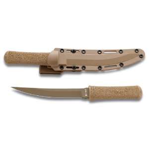 Columbia River Knife and Tool 2907D Hissatsu Knife, Desert Tan