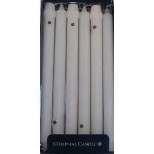  White Classic Dinner Candles