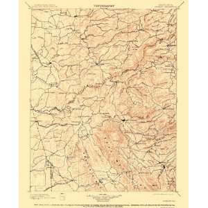    USGS TOPO MAP JACKSON QUAD CALIFORNIA (CA) 1902: Home & Kitchen