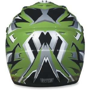  AFX FX 17 Helmet Multi Off Road Unisex Green/Silver Xxxx 