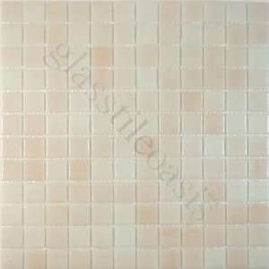  Cotton Candy 1 x 1 Pink Eco Glass Mosaic Blends Glossy 
