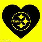 PITTSBURGH STEELERS LOVE NFL DECAL BUMPER WINDOW STICKERS (like the 