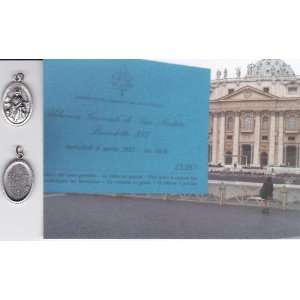 St Saint Germaine Medal Blessed by Pope Benedict XVI on April 6, 2011 