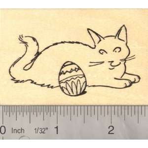  Easter Cat Rubber Stamp Arts, Crafts & Sewing