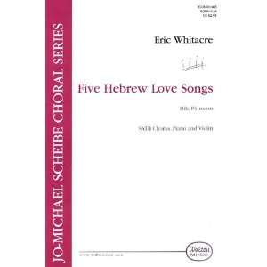 Five Hebrew Love Songs   SATB Choral Songbook Musical 