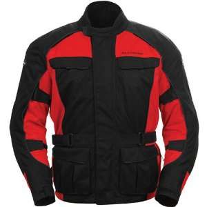 Tour Master Saber Series 3 Mens Textile Cruiser Motorcycle Jacket w 