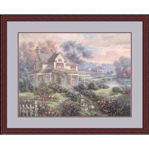   Country Welcome by Carl Valente   Framed Artwork